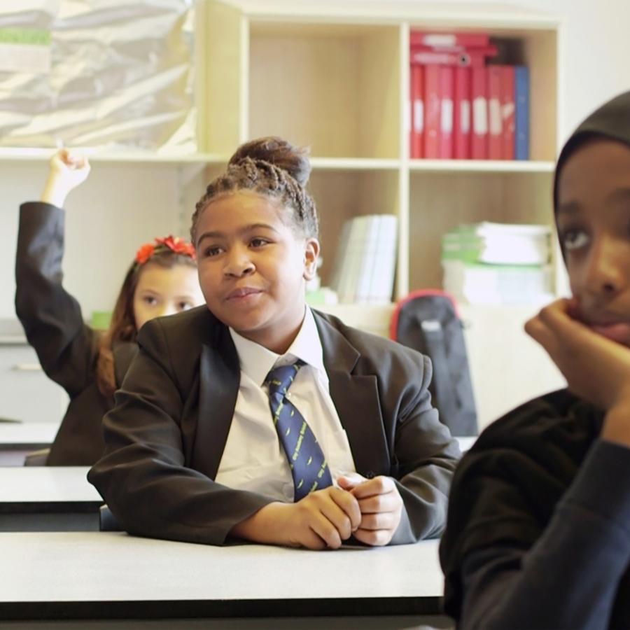 Students Looking at teacher